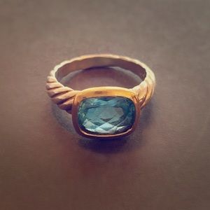 David Yurman Blue Topaz